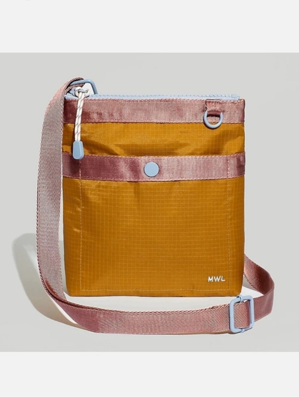 Madewell MWL (Re)sourced Ripstop Nylon Crossbody Bag New